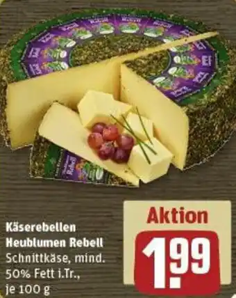 REWE Käserebellen Heublumen Rebell 100 g Angebot