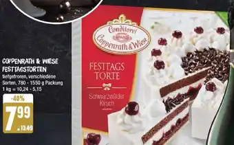 Edeka COPPENRATH & WIESE FESTTAGSTORTEN 780 - 1550 g Packung Angebot