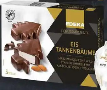 Edeka EDEKA GENUSSMOMENTE TANNENBAUM, ZIMTSTERNE ODER KOKOS MAKRONEN-EIS 280-425 ml Packung Angebot