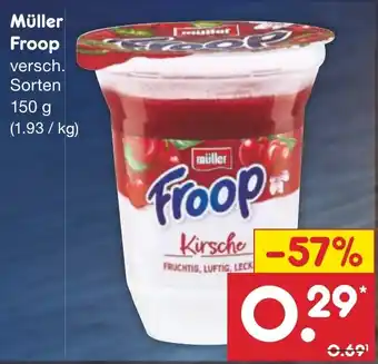 Netto Marken-Discount Müller Froop 150g Angebot