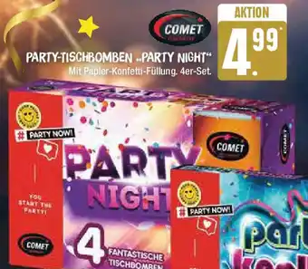 Edeka COMET PARTY-TISCHBOMBEN PARTY NIGHT Angebot