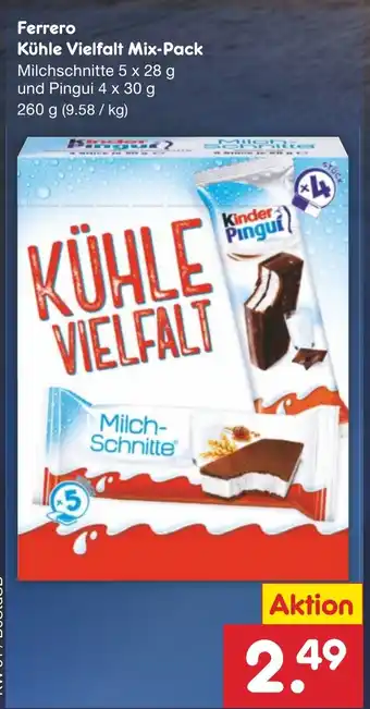 Netto Marken-Discount Ferrero Kühle Vielfalt Mix-Pack 260g Angebot