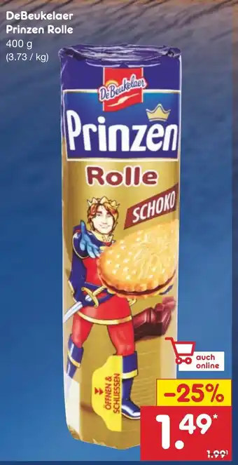 Netto Marken-Discount DeBeukelaer Prinzen Rolle 400 g Angebot