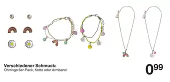 Zeeman Verschiedener Schmuck Angebot