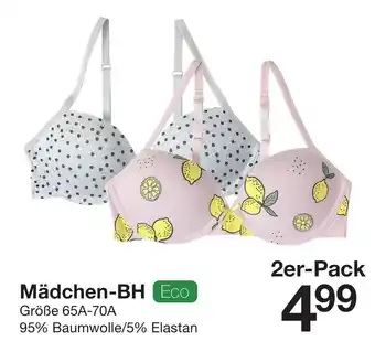 Zeeman Mädchen BH Angebot