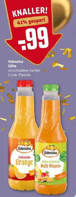 REWE Center Valensina Säfte 1L Angebot