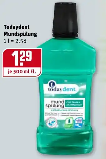 REWE Center Todaydent Mundspülung 500ml Angebot