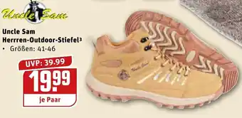 REWE Center Uncle Sam Herren Outdoor Stiefel Angebot