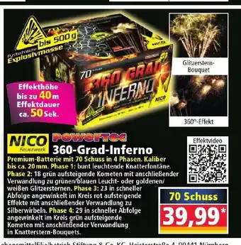 Norma NICO Feuerwerk 360-Grad-Inferno Angebot