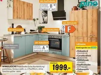 SCONTO Winkelküche Angebot