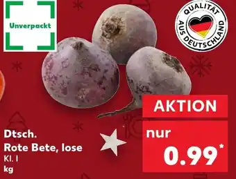 Kaufland Dtsch. Rote Bete, lose Angebot