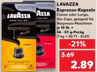 Kaufland LAVAZZA Espresso-Kapseln 56-57 g Packg. Angebot