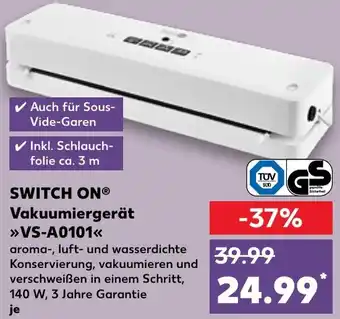 Kaufland SWITCH ON Vakuumiergerät VS-A0101 Angebot