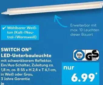 Kaufland SWITCH ON LED-Unterbauleuchte Angebot