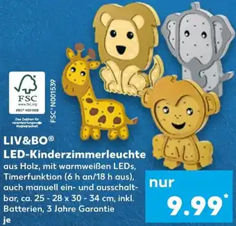 Kaufland Liv&Bo LED-Kinderzimmerleuchte Angebot