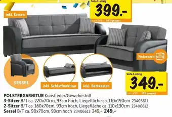 SCONTO Polstergarnitur Angebot