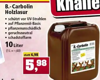 Thomas Philipps B. Carbolin Holzlasur 10L Angebot