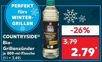 Kaufland COUNTRYSIDE Bio Grillanzünder 800 ml Flasche Angebot