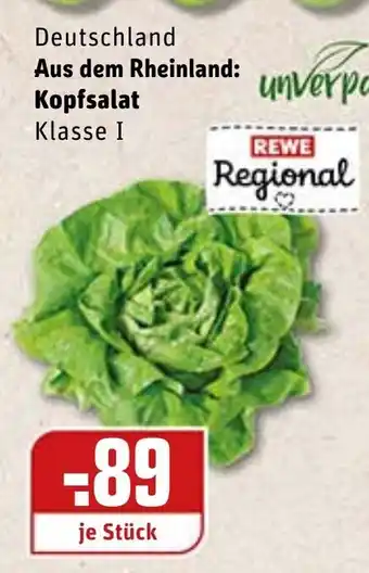 REWE Kaufpark Kopfsalat Angebot