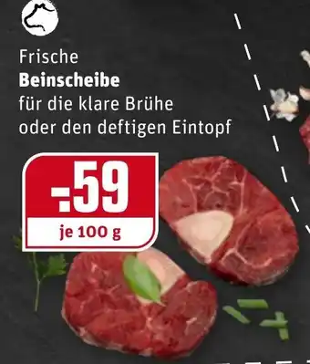 REWE Kaufpark Frische Beinscheibe 100g Angebot