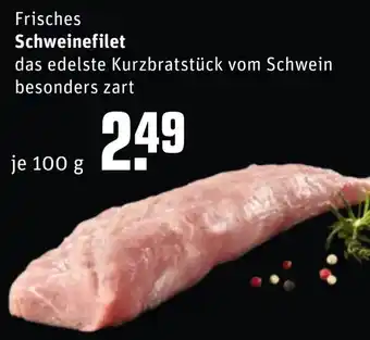 REWE Kaufpark Frisches Schweinefilet 100g Angebot