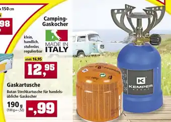 Thomas Philipps Camping Gaskocher oder Gaskartusche Angebot