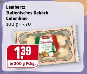 REWE Kaufpark Lambertz Italienisches Gebäck Colombine 200g Angebot