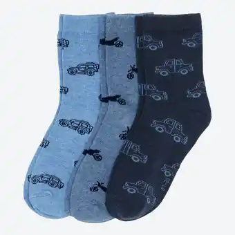 NKD Jungen-socken mit fahrzeug-muster, 3er-pack Angebot