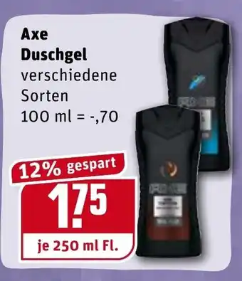 REWE Kaufpark Axe Duschgel 250ml Angebot