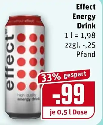 REWE Kaufpark Effect Energy Drink 0,5 L Angebot