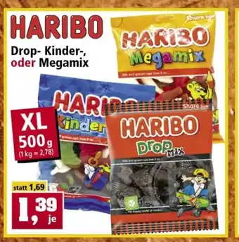 Thomas Philipps Haribo Drop, Kinder oder Megamix Angebot