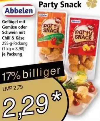 Norma Abbelen Party Snack 255 g Packung Angebot