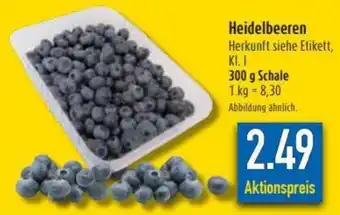 diska Heidelbeeren 300g Angebot