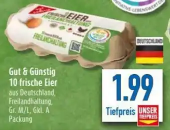 diska Gut & Günstig 10 frische Eier Angebot