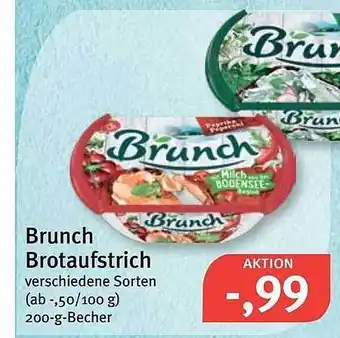 Feneberg Brunch Brotaufstrich Angebot