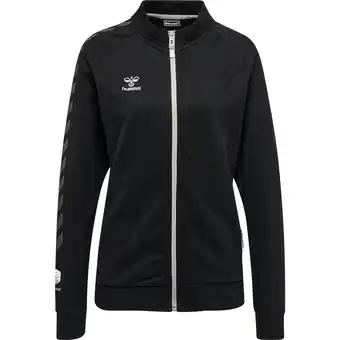 Intersport Hummel damen sweatshirt hmlmove grid cot. zip jacket woman black s Angebot