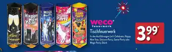 Aldi Nord weco Tischfeuerwerk Angebot