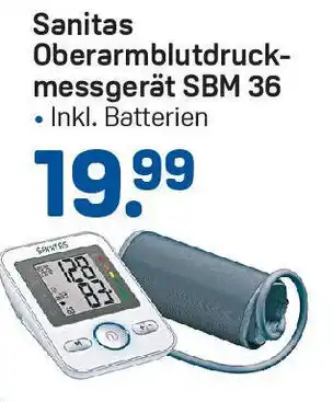 Rossmann Sanitas Oberarmblutdruck-messgerät SBM 36 Angebot