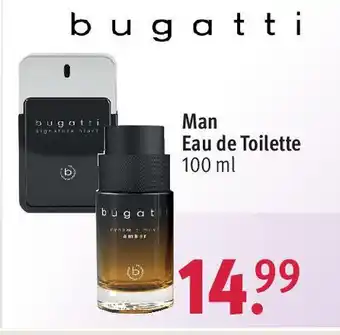 Rossmann bugatti Man Eau de Toilette 100 ml Angebot