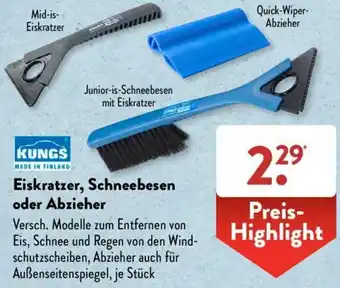 Aldi Süd KUNGS Eiskratzer, Schneebesen oder Abzieher Angebot