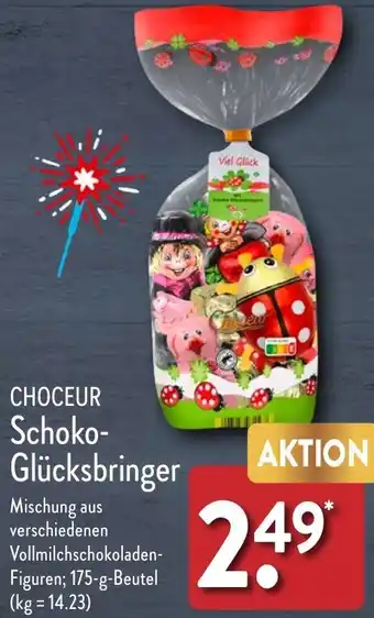 Aldi Nord CHOCEUR Schoko-Glücksbringer 175 g Beutel Angebot