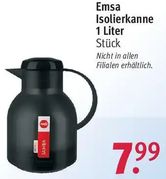 Rossmann Emsa Isolierkanne 1 Liter Angebot