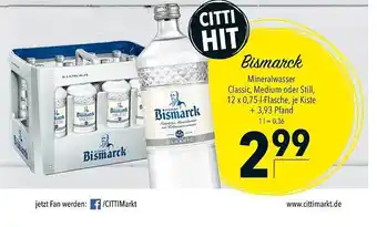 CITTI Markt Bismarck Angebot