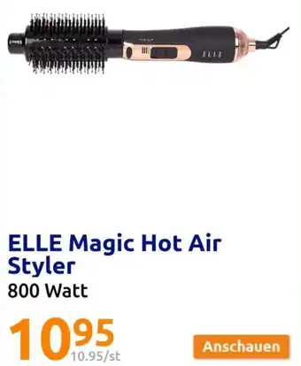 Action ELLE Magic Hot Air Styler 800 Watt Angebot