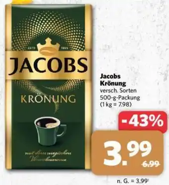 Combi Jacobs Krönung 500 g Packung Angebot