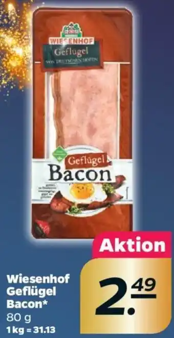 NETTO Wiesenhof Geflügel Bacon 80 g Angebot
