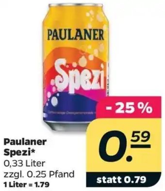 NETTO Paulaner Spezi 0,33 Liter Angebot