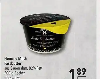 CITTI Markt Hemme Milch Fassbutter Angebot