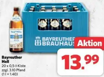 Combi Bayreuther Hell 20 x 0,5 L Kiste Angebot