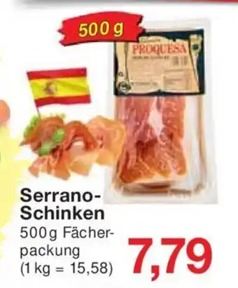 Jawoll Serrano-Schinken 500g Angebot